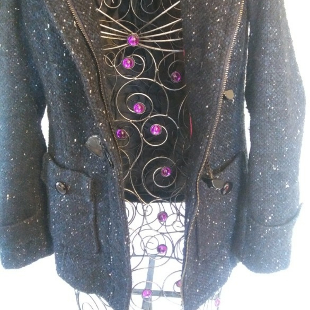 American Rag Blue Wool Jacket - Picture 6 of 10